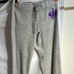 ORIGINAL VINTAGE AUTHENTIC JUICY COUTURE NEVER WORN WITH TAGS SILVER VEL…